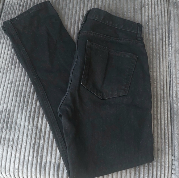 🎄3/$15 *HP* Everlane High Waisted Black Boyfriend Jeans - Picture 4 of 6